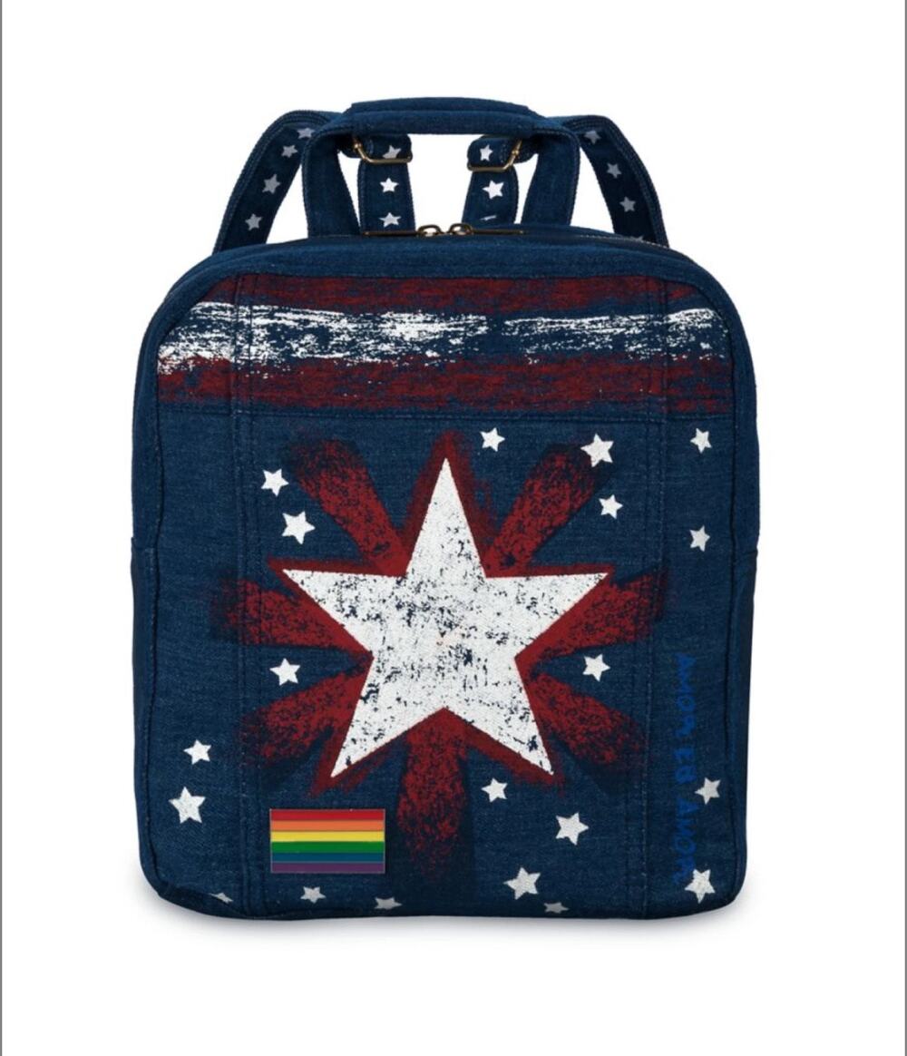 NWT Disney Parks America Chavez Denim Backpack Dr. Strange in Multiverse Madness